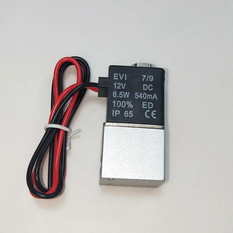 DC 12V 24V 110V 220V Solenoid Valve 1/4" 1/8" 2 Way Normally Closed Direct-acting Pneumatic Valves For Water Air Gas