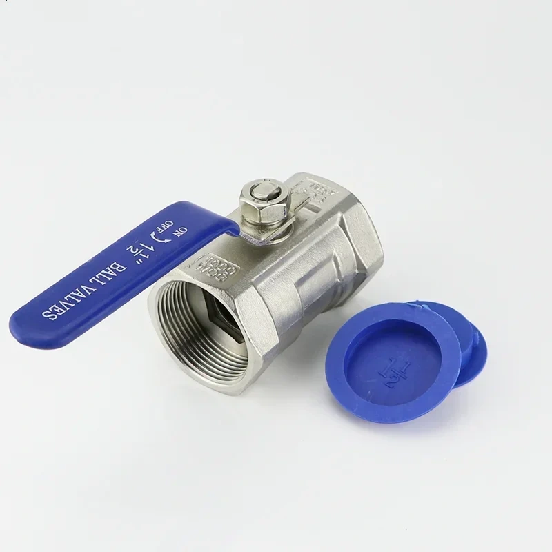1/4" 3/8" 3/4" 1" 1-1/4"1-1/2" 2” BSPT Stainless Steel SS304 Pipe Ball Valve Female Threaded Sanitary ON-OFF Ball Valve Straight