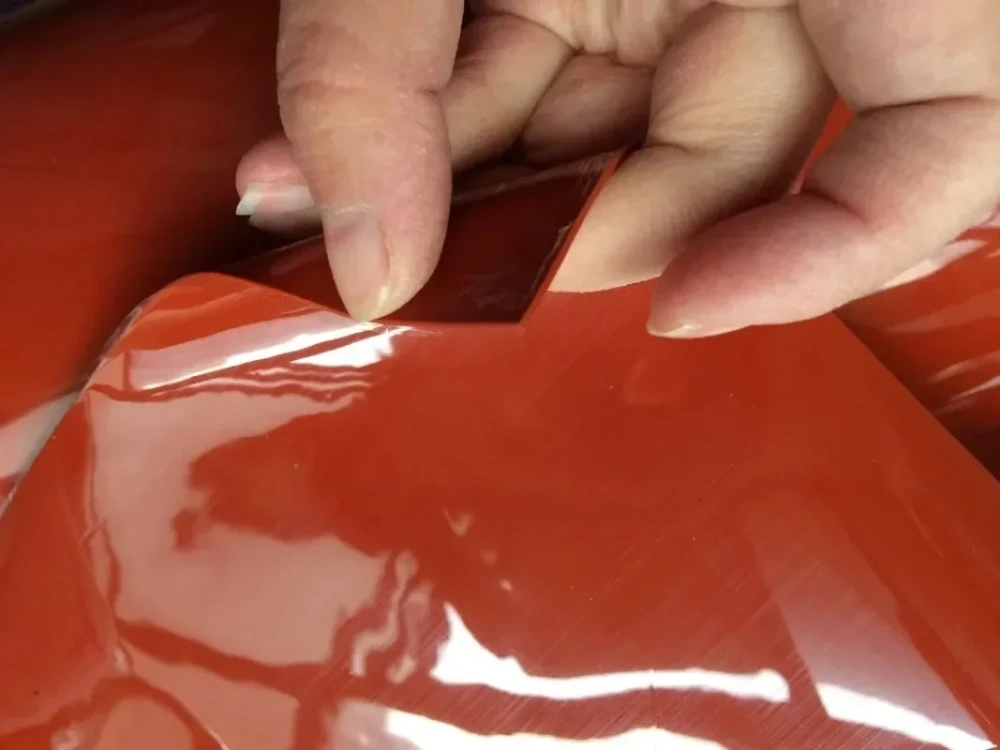 Red/Translucent/Black Silicone Rubber Sheet 500x500mm 1mm Silicone Sheeting for Vacuum Press Oven Heat Resistant Silicone Matt