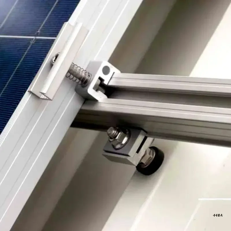 Solar Panel Photovoltaic Accessories Hanger Bolts with EPDM and Locking Nut + Adapter for Solar Photovoltaic 20cm/25cm