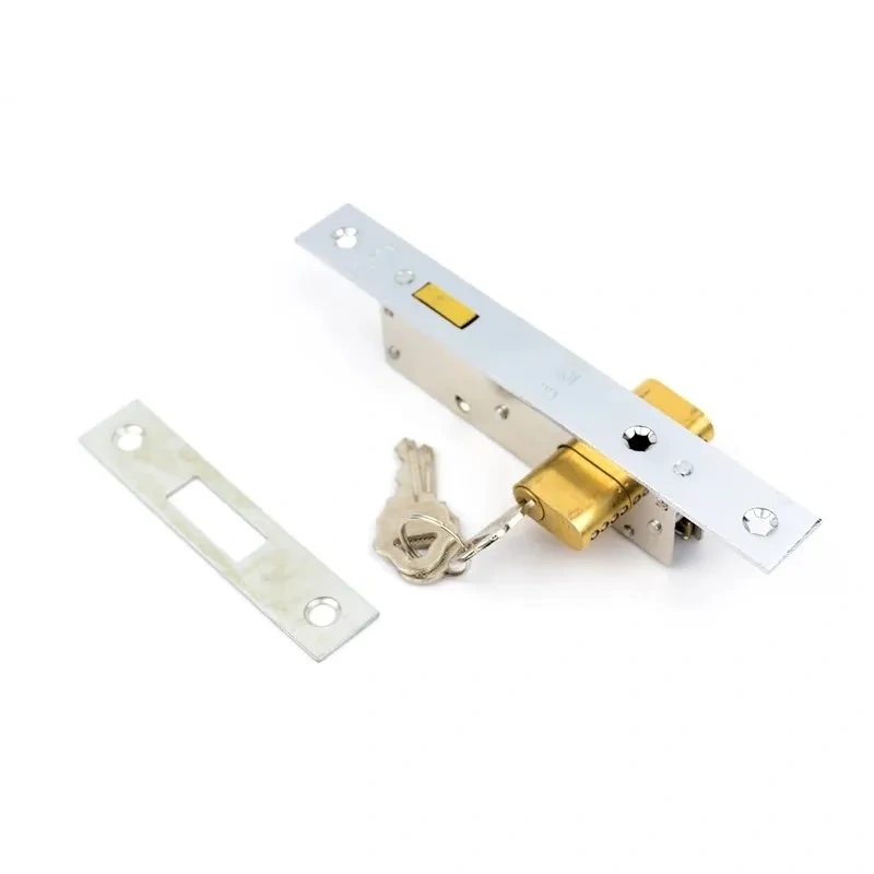 Iron gate/Sliding door hook lock, Copper hook, for Plastic steel door,Copper lock cylinder, More strong