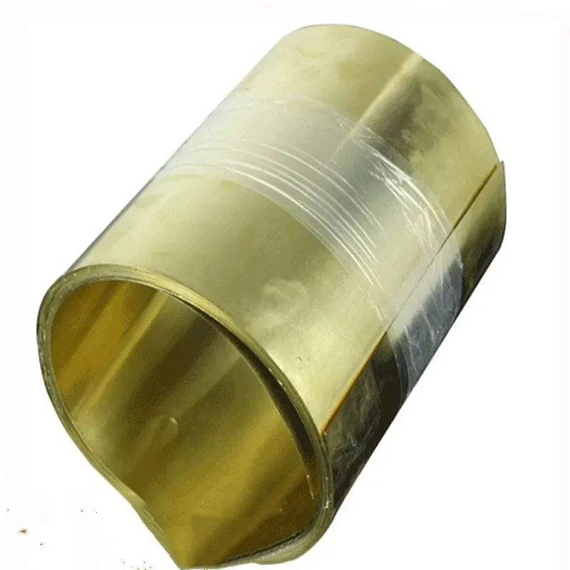 1PC Brass Metal Thin Sheet Foil Plate Thick 0.05/0.1/0.15/0.2/0.3/0.4/0.5/0.6-1mm x 200mm x1000mm