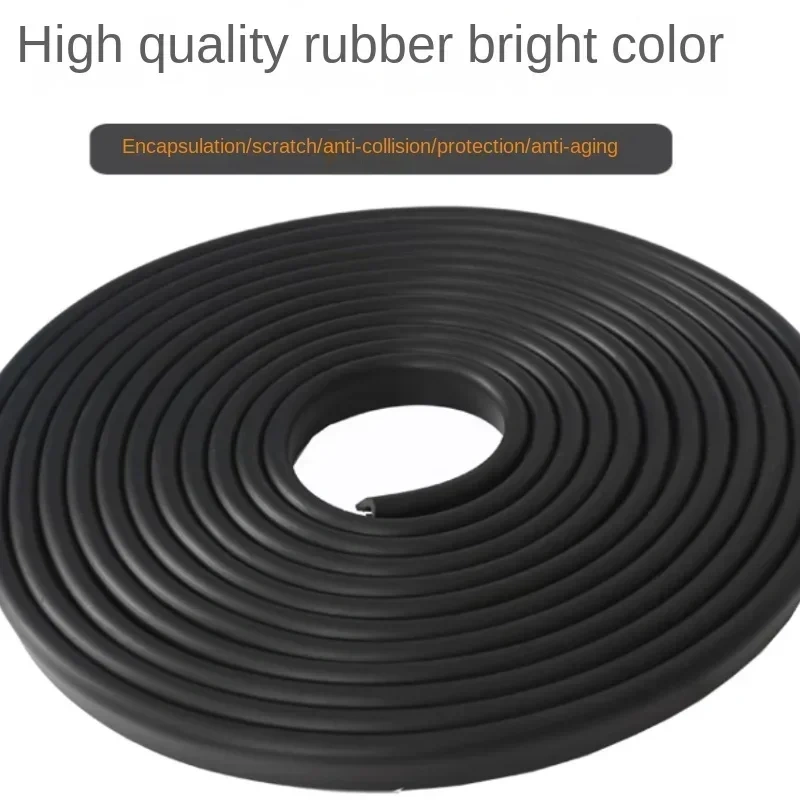 Rubber U Strip Edge Shield Encloser Bound Glass Metal Wood Panel Board Sheet forGlass Metal Wood Panel Board Sheet Cabinet