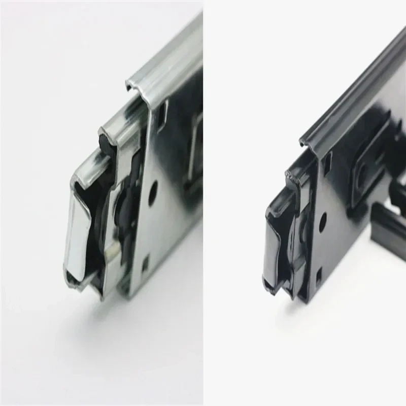 Mini Short Drawer Slides Full Extension Guide Rail Drawer Cupboard Furniture Hardware Set Accessories For Home Kitchen Steel