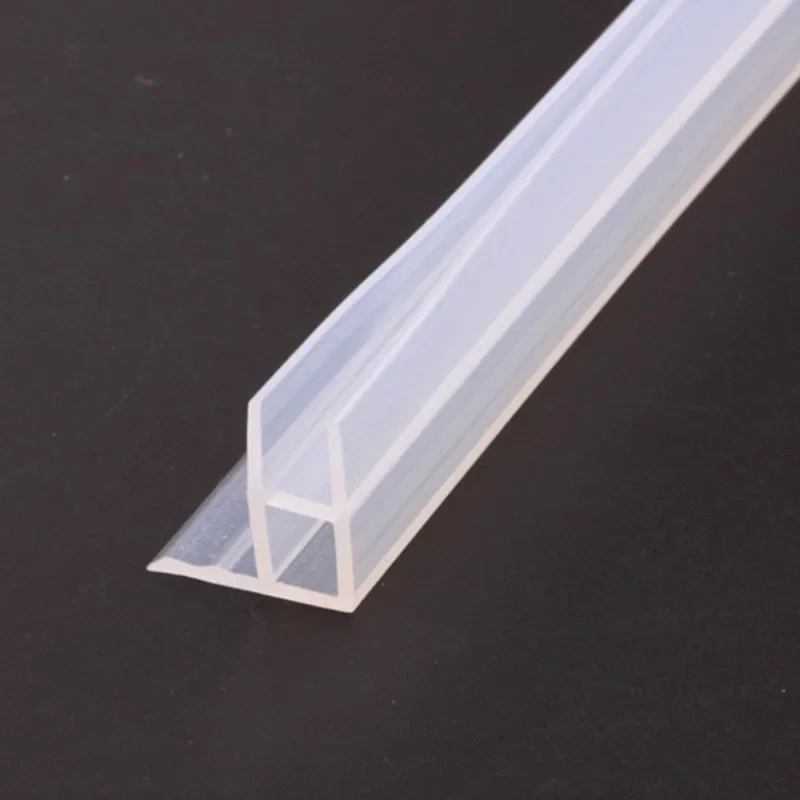 Silicone Seals Sliding Door Screen Shower Door Window Barn Bathroom Sealing 6 8 10 12mm Glass Fixture Accessories