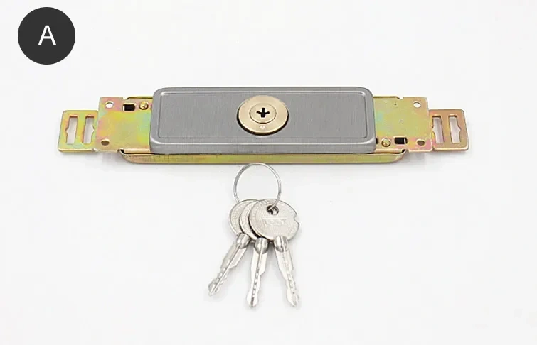 Roll gate Anti-theft lock,Shutter safe locks,copper Cylinder,locked in Inside or outside,install middle or Bottom lock,Hardware
