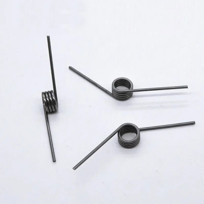 Torsion Spring Steel High Strength V-Shaped Wire Diameter 2.0mm Outer Diameter 14.7mm Angular Length 40mm