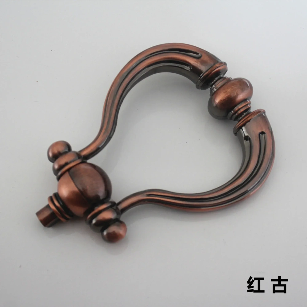 Retro European Simple Door Knocker Luxury Door Knock Ring Handle Zinc Alloy Door Knobs and Pulls Furniture Decor Hardware