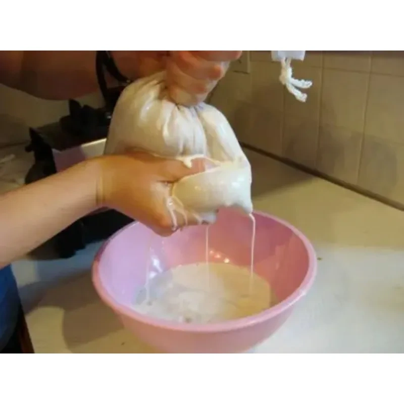 30*40cm  Cotton Straining Bag for Nut Milk, Sprouting, mesh, Juicing,in a Bag Straining for Homebrew wine Hops tea brew stainer