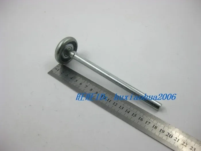 garage door part 2-inch 17.5 cm long rod garage door pulley wheel roller shutter doors galvanized doors pulley accessories