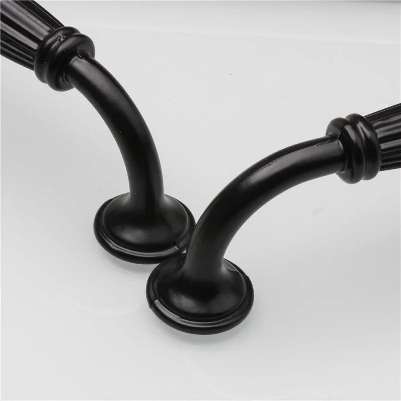 cabinet door knobs Durable Aluminum Alloy Single Hole Door Handle Furniture Drawer knobs Kitchen Cupboard Cabinet Drawer Pull