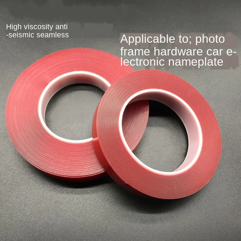 3Meter 5mm 6mm 8mm 10mm 12mm 15mm Double Sided Adhesive Super Strong Transparent Acrylic Foam Adhesive Tape No Traces Sticker