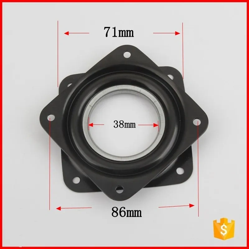 3'' New Style Lazy Susan Ball Bearing Metal Swivel Plate Rotation 360 Degrees Great For Mechanical Projects Hardware Fitting