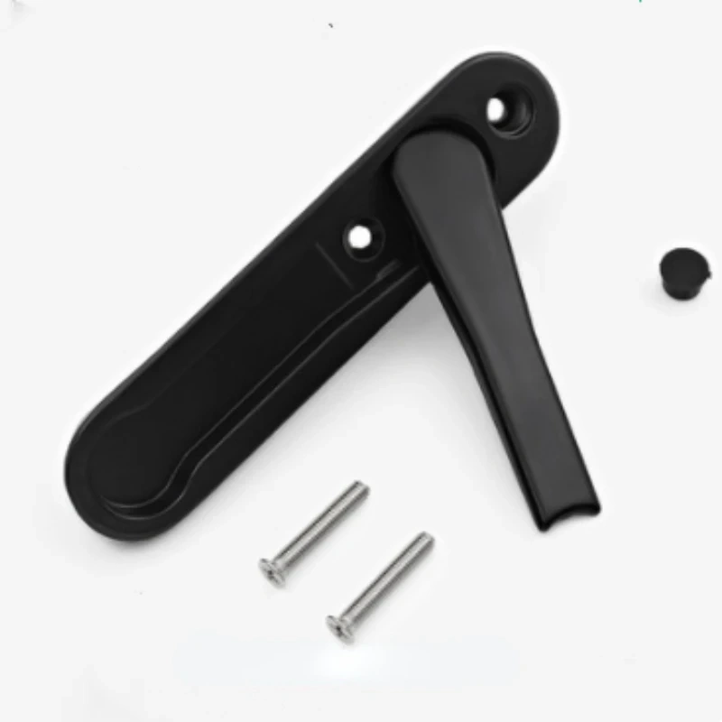 1pcs White/Black Zinc Alloy Hidden Window Handle Windows Hardware Accessories Screen handle with screws