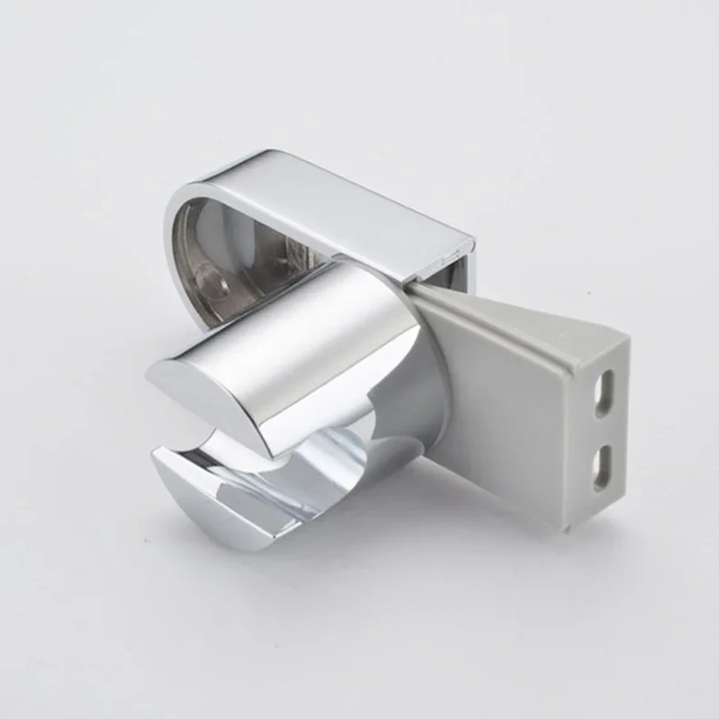 1Pcs Adjustable ABS Chrome Handheld Shower Holder Bracket Rail Bracket Slider Shower Wall Mounting Brackets for Shower Head