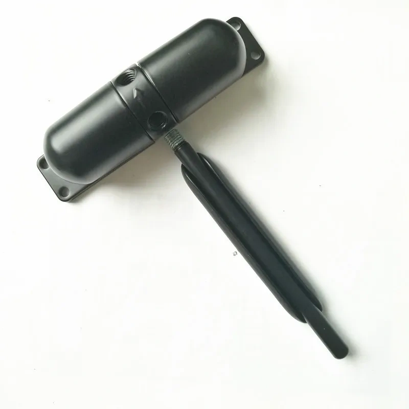 Black 20-70KG Zinc Alloy Adjustable Surface Mounted Automatic Spring Door Closer Door Hardware ZC013