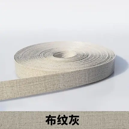 10M Self adhesive Furniture Wood Veneer Decorative Edge Banding PVC for Furniture Cabinet Office Table Wood Surface Edging