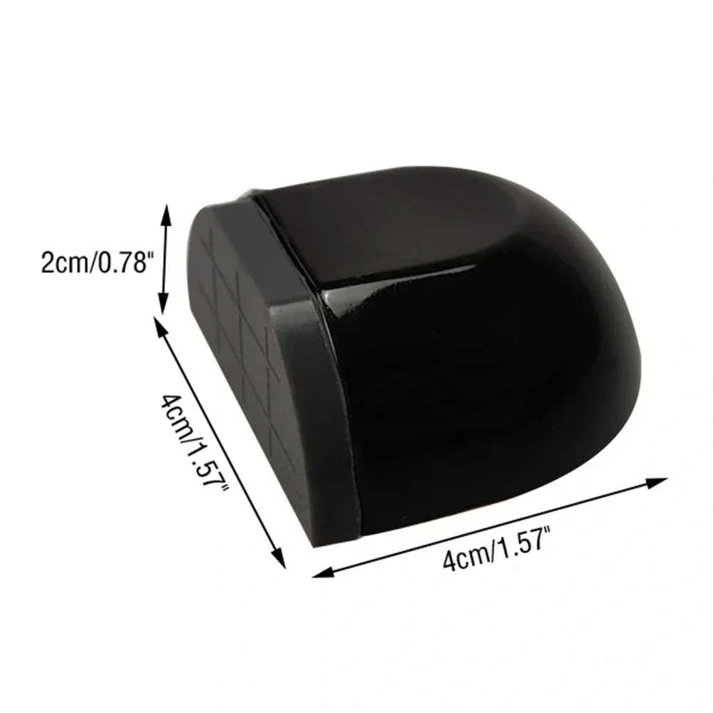 Acrylic Door Stopper Self Adhesive Anti-Collision Door Holders Catch Floor Mounted Nail-free Door Stops Protect Walls Furniture