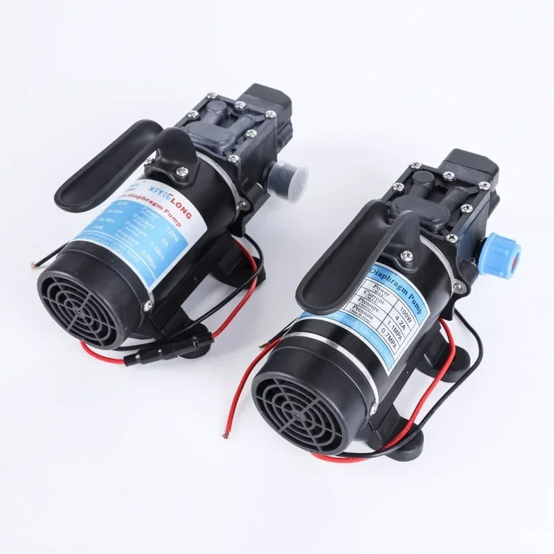 1pcs DC12V 120W 130PSI 10L/Min Energy Saving High Water High Pressure Diaphragm Self Priming Pump  Pressure Switch Type Pump