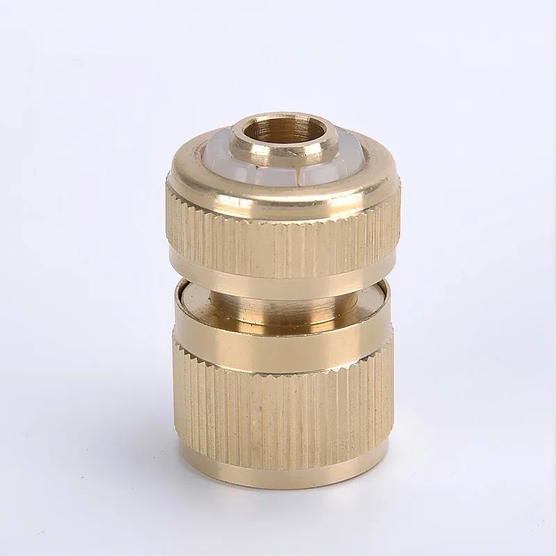 1 Pc G1/2 Inch Garden Male Female Thread Copper Quick Connector Water Connection Accessories Car Washing Pipe Fittings