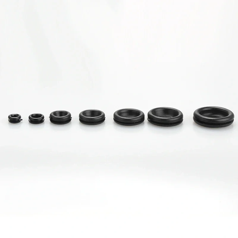High Quality 170 Rubber Grommet Assortment Firewall Hole Plug Set Electrical Wire Gasket Kit