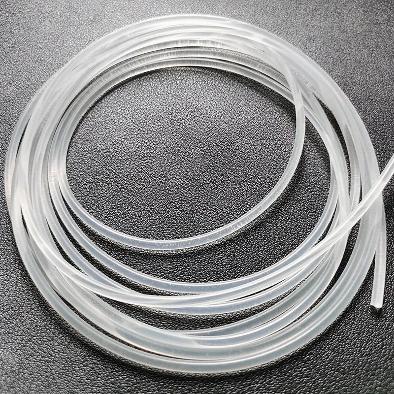 5m Polyurethane Conveyor PU Round belt  high transparent TPU smooth-surface transmission belt beef tendon solid strip