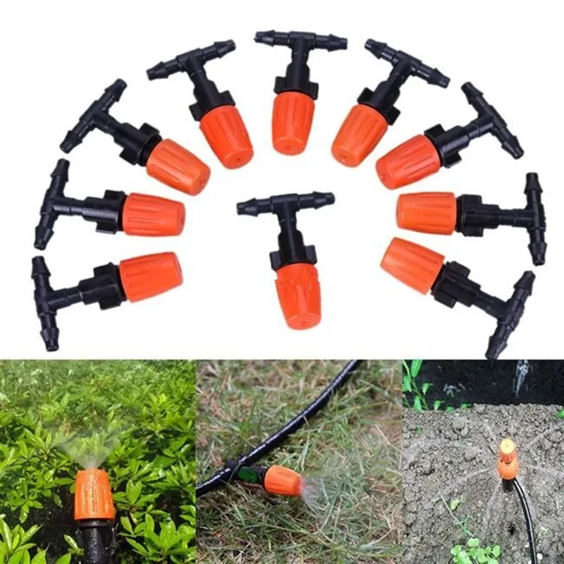 20Pcs Auto Timer Micro Drip Irrigation System Plant Self Watering Adjustable Atomizing Sprinkler Nozzles  Garden Tool Mayitr