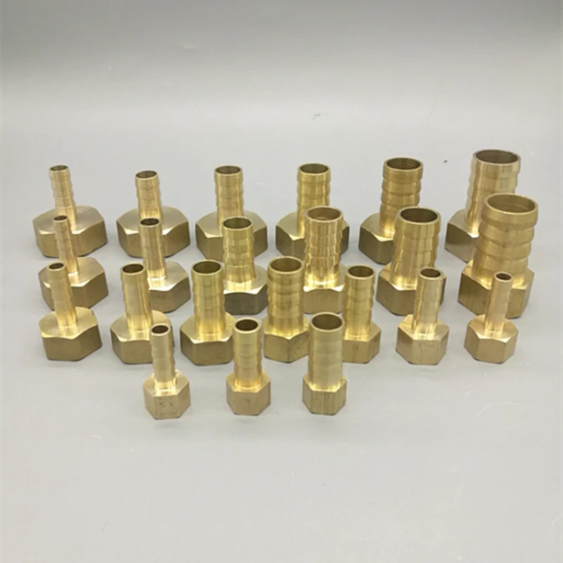 Brass Hose Fitting 4mm 6mm 8mm 10mm 19mm Barb Tail 1/8" 1/4" 1/2" 3/8" BSP Female Thread Copper Connector Joint Coupler Adapter