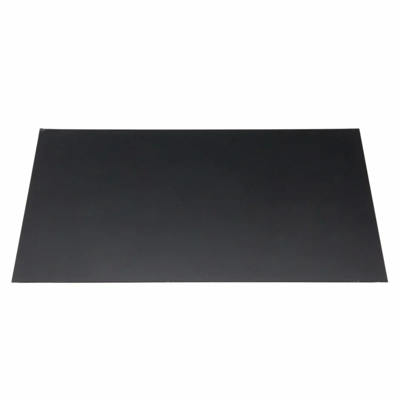 1pc Pratical ABS Styrene Plastic Flat Sheet Plate  Black For Industry Tools