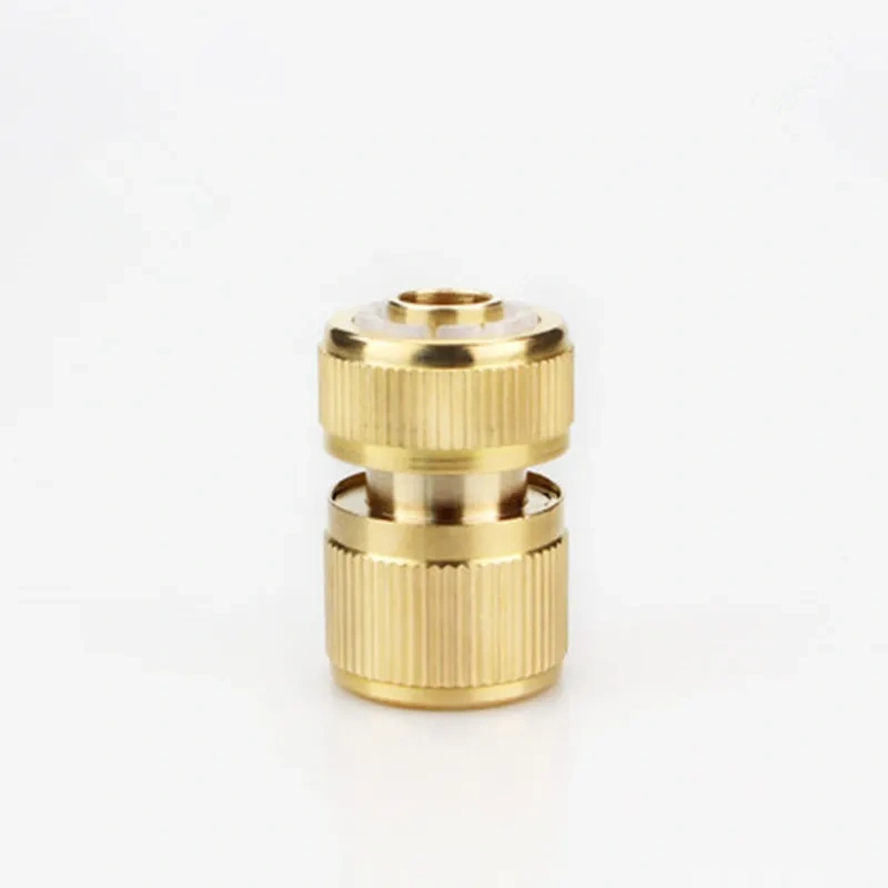1pcs Quick Connector Tap for Garden Aluminum Micro Irrigation Watering Hose Pipe Fitting Adapter Coupling