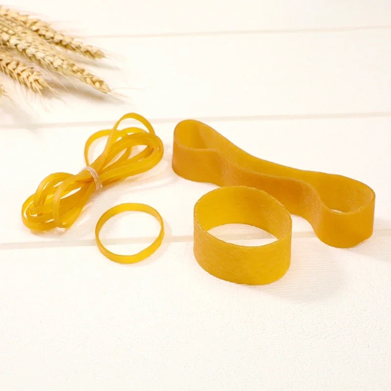 500g 80mm*10mm Elastic Hair Rubber Band Natural Rubber Ring daimeter 25mm Bovine tendons Sealing Belay use for Vegetable