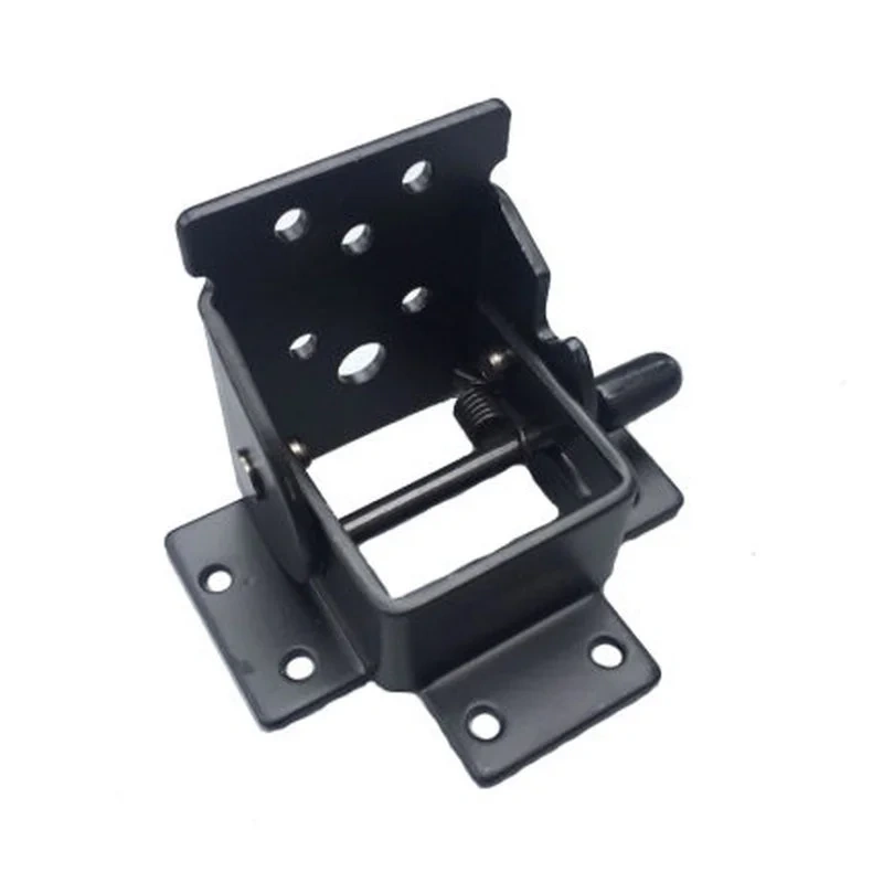 2pcs New Folding Table Chair Leg Hinge 90 Degree Self Locking Furniture Bracket Hinges Hardware Accessories