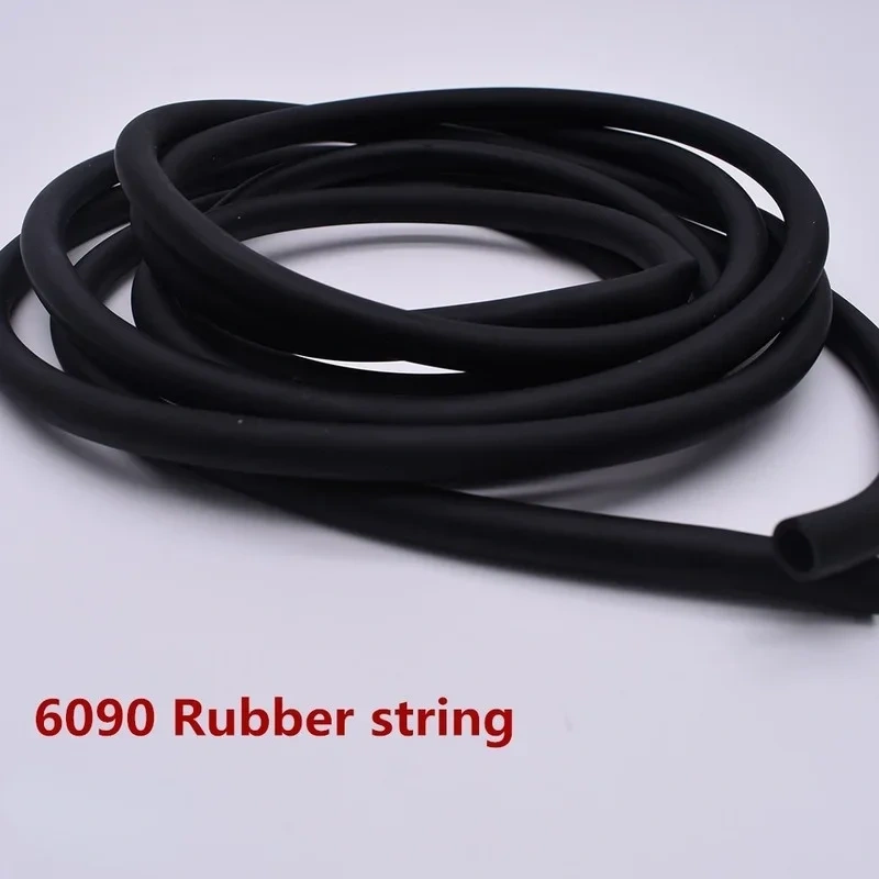 Hunting Slingshots Shooting Catapult Rubber Band Fitness Yoga Bungee Strong Elastic Part 6mm x 9mm Rubber string