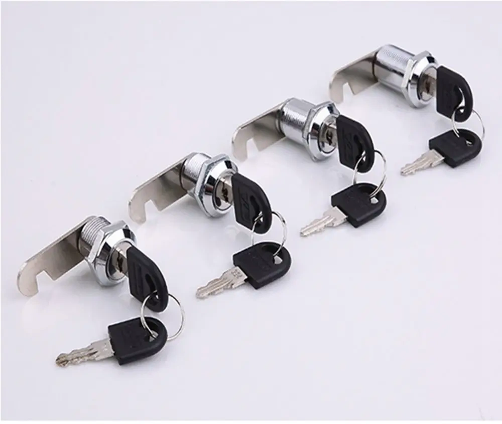 File/Goods/ Drawer Cabinet  Locks With 2 Keys Lock Furniture Hardware Door Cabinet Lock For Office Desk Letter Box Cam Locks