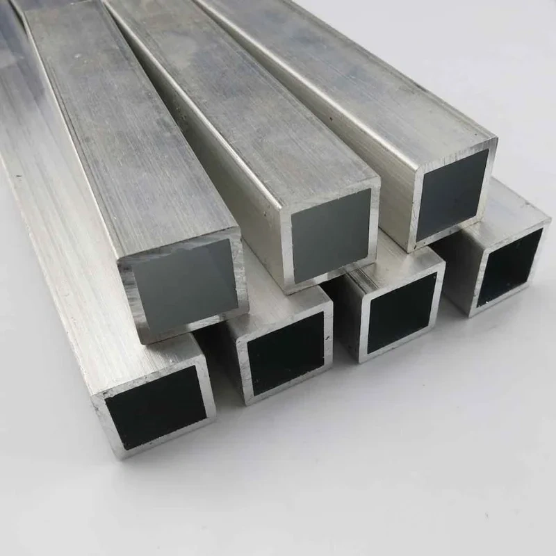 4mm thick 6063 Square Metal Aluminium AL Tube Pipe 30x30mm Customized Length DIY Material for Model Part Accessories  Car Frame