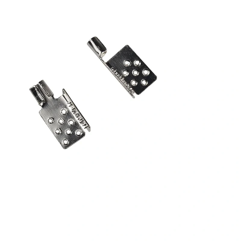 10/20/30/40/50/100PCS Underfloor Heating Film Clamps Special Silver Connectors Clamps For Connect Cable