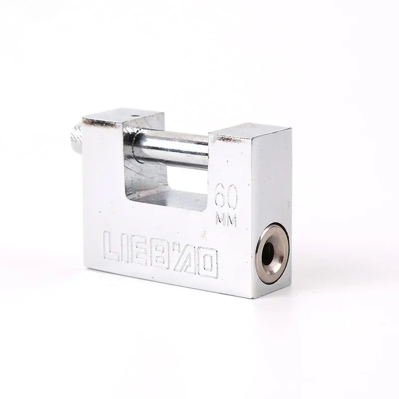 Rectangular padlock Burglar Padlock Security Safety Lock Antique Horizontal Opening anti-cutting anti-theft door lock