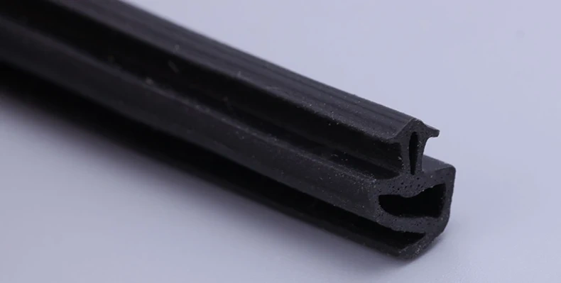 Tubular Gasket Weatherstrip Aluminium Door Window Slot Seal Strip Triangle Silicone Rubber 5 x 12m 10m Black White Brown