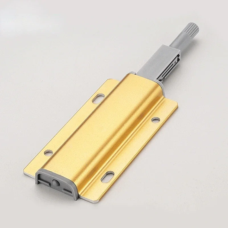 Push to Open Cabinet Catches Aluminum Alloy Door Stops Magnetic Touch Stop Kitchen Invisible Cabinet Pulls Hardware
