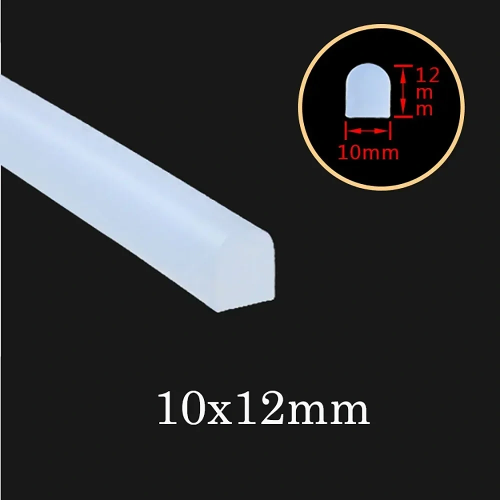 High Temperature Oven Dryer Sealing Strip Silicon Solid Cord Self Adhesive Bar Kitchen Countertop Bathroom Dry Wet Separation