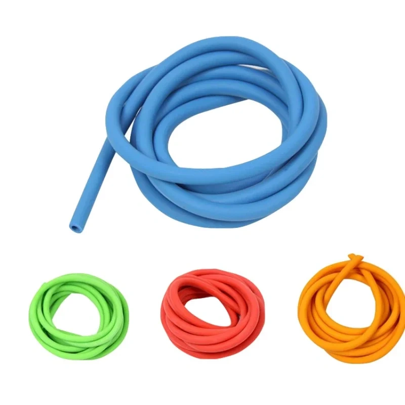 5/10m 3060 yoga elastic fitness belts strength training pull rope Tension rope round rubber band slingshot tube latex tube