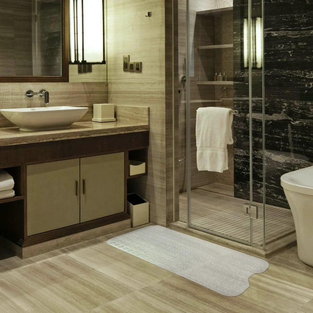 40*100cm Mat Bathtub Bath Mat PVC Large Bathtub Safety Shower Non-slip Bath Mats With Suction Cups Floor Mat