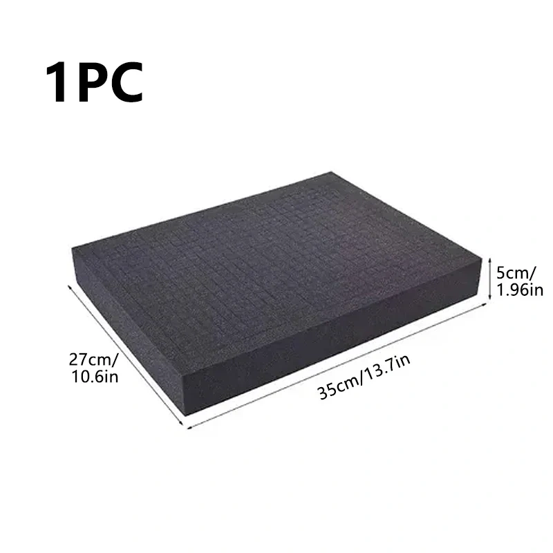 High Density Pre-Cutting Foam Insert for L-Box - Create Customized Storage Solution with Pick Pluck FoamIntroducing our high