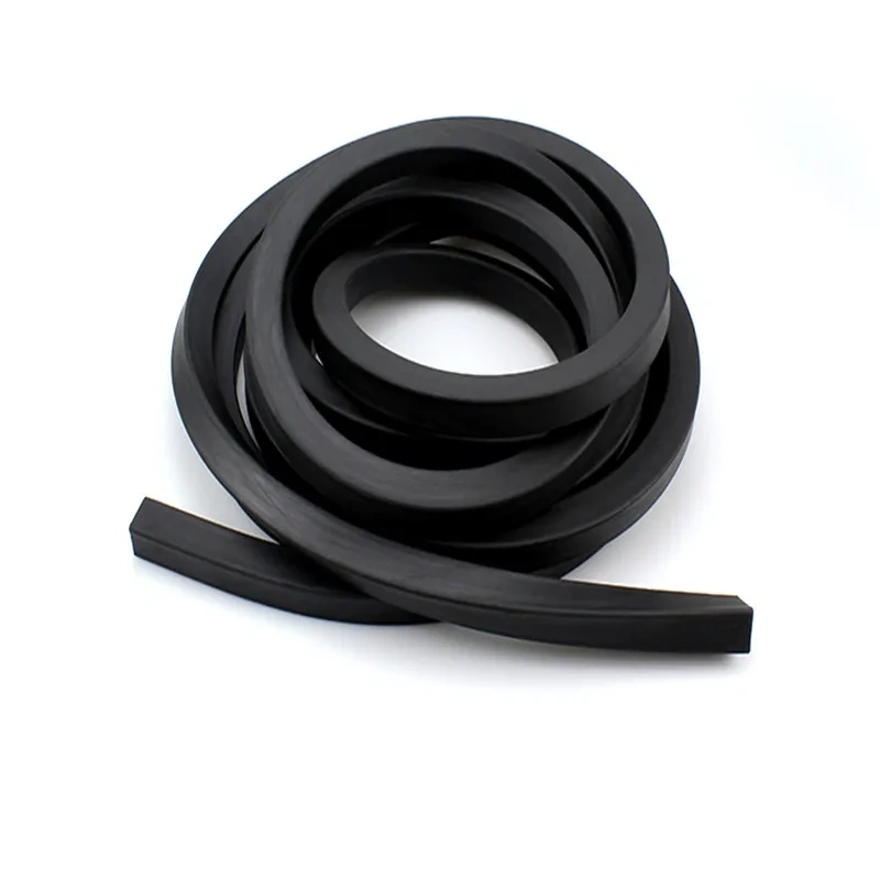 10M Foaming EPDM rubber seal strip Square Oblong 5 6 8 10 mm Oring line cord Foamed EPDM spange rubber molding