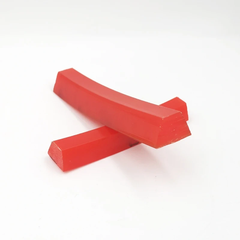 1 m red connected polyurethane triangle conveyor belt PU belt polyurethane industrial belt drive belt Transmission belts