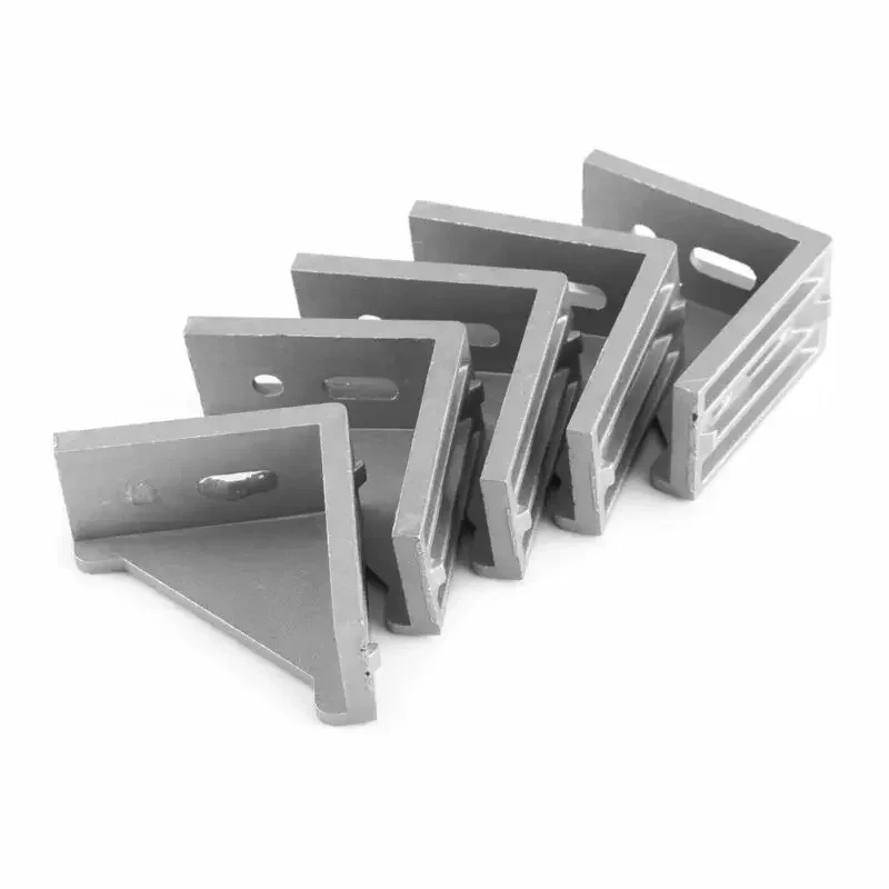 5/10pcs corner fitting corner aluminum connector bracket fastener 2020 3030 4040 2028 3060 series industrial aluminum profile