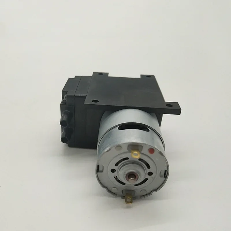 1pcs 24V Mini Vacuum Pump 8L/min High Pressure Suction Diaphragm Pumps with Holder