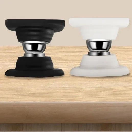 1pc Short Punch-free Silicone Door Absorb Household Strong Magnetic Strong Silent Door Against Silicone Anti-collision Door