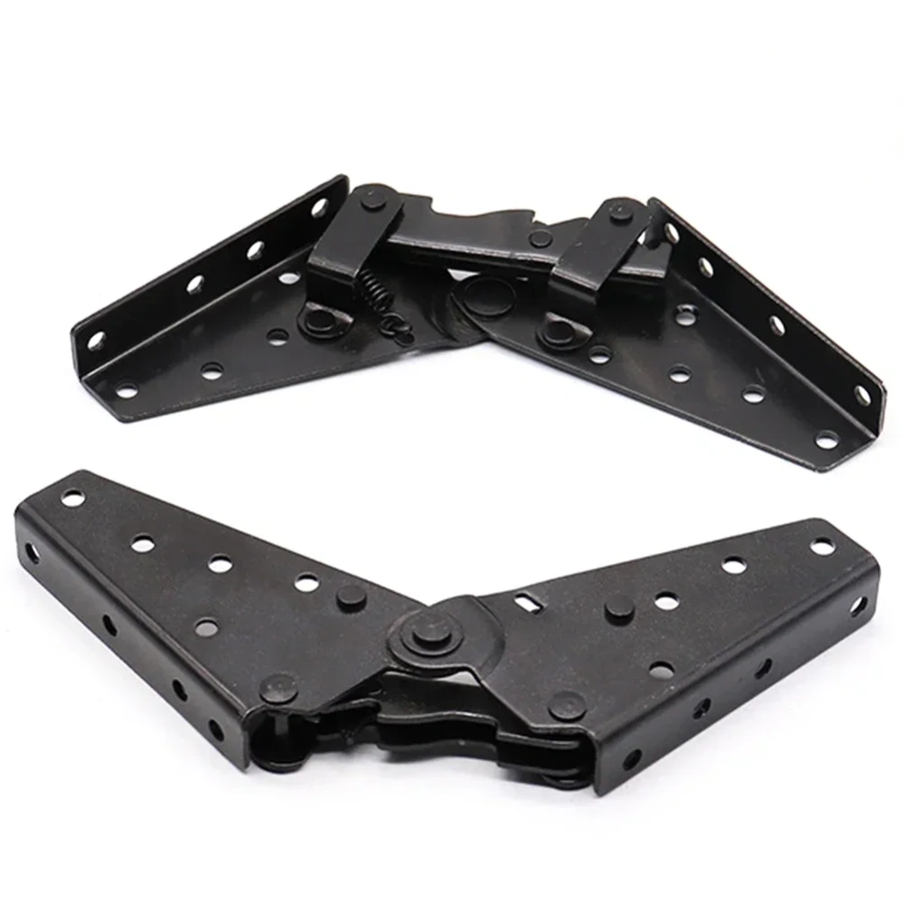 2Pcs Sofa Bed Hinge 3-Position Angle Mechanism Soft Metal Bed Furniture Hardware Thicken Hardware Accessories Foldable