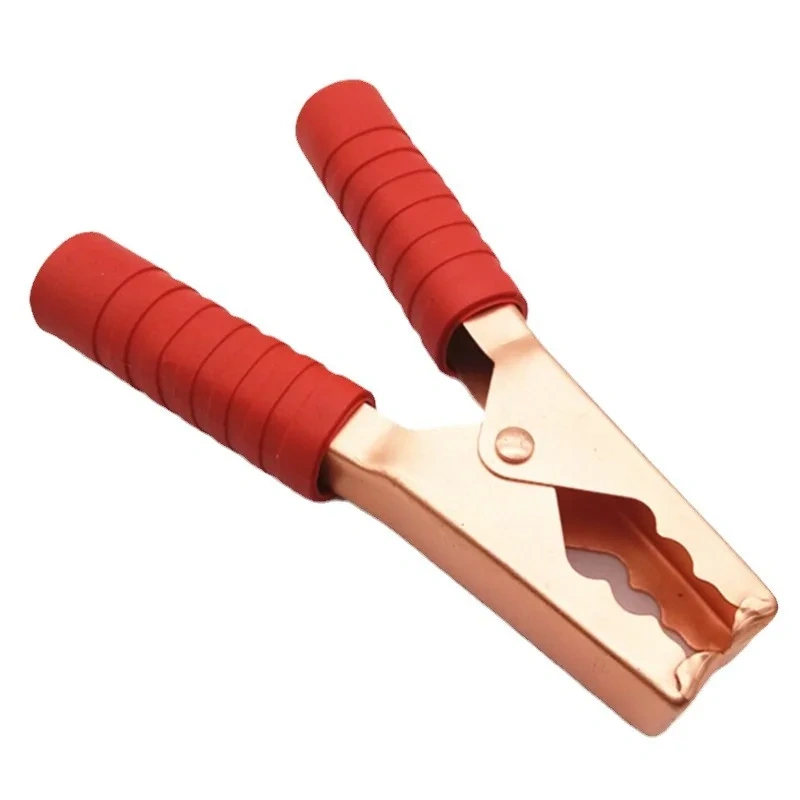 200A 14cm Red Black Alligator Crocodile Clip Car Battery Clamps Large Alligator Clips Connector Plug Power Car Accumulator Clip